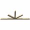 Ekena Millwork Saratoga Rough Sawn Timber Gable Bracket, Douglas Fir, 108"W x 40"H x 4"D x 4"F, 9/12 Pitch GBW108X40X0404SAR00RDF - alternate 3